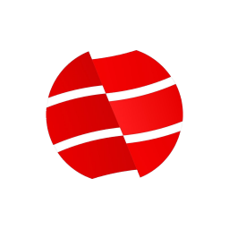 Логотип Красно-Белая Волна