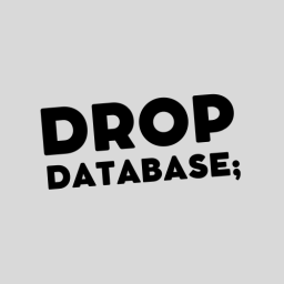 Логотип DROPDATABASE;