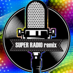 Логотип SUPER-RADIO remix